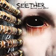 the album cover for Seether - Karma and Effect [Opaque Burgundy 2LP]
