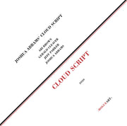 the album cover for Joshua Abrams Cloud Script - Cloud Script