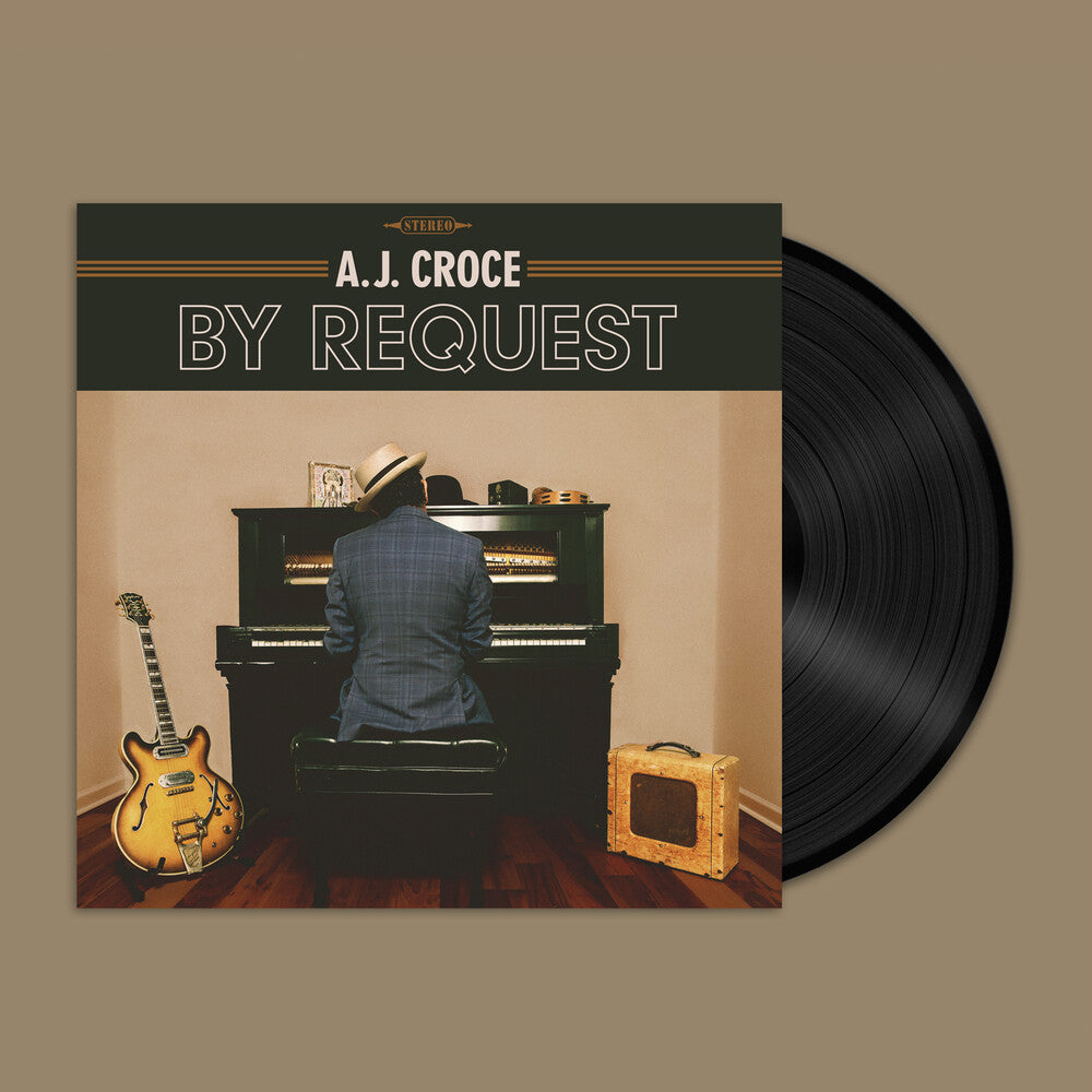 the album cover for A.J. Croce - By Request [LP]