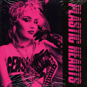 the album cover for Miley Cyrus - Plastic Hearts