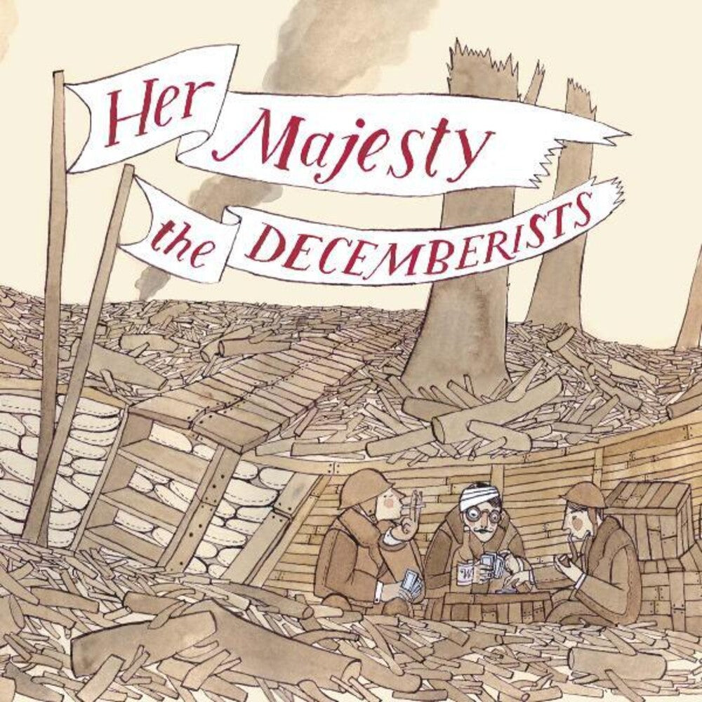 the album cover for The Decemberists - Her Majesty The Decemberists