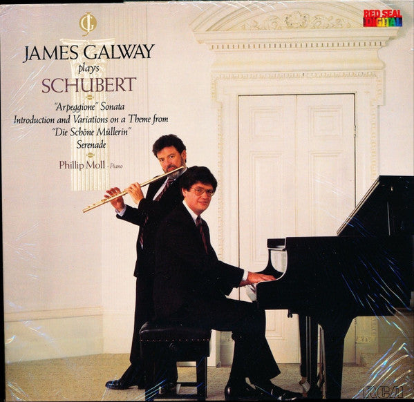 James Galway Plays Schubert* : "Arpeggione" Sonata / Introduction And Variations On A Theme From "Die Schöne Müllerin" / Serenade (LP, Album)