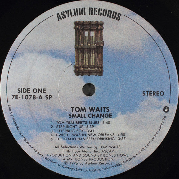 Tom Waits : Small Change (LP, Album)