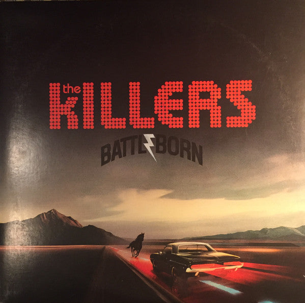 The Killers : Battle Born (2x12", Album, Ltd, Red)