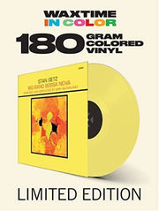 the album cover for Stan Getz - Big Band Bossa Nova [Import Limited Edition Yellow LP]