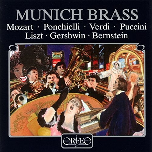 the album cover for Various Artists - Munich Brass