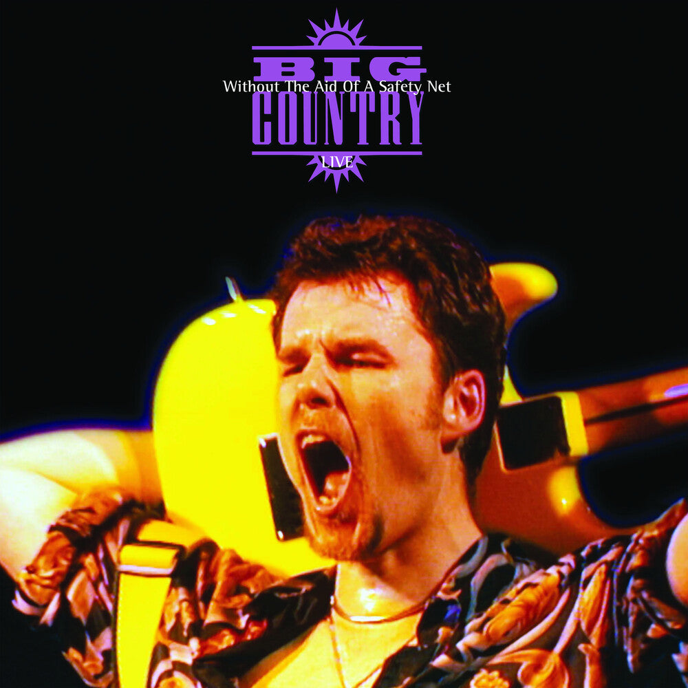 the album cover for Big Country - Without The Aid Of A Safety Net (Blk) [180 Gram]