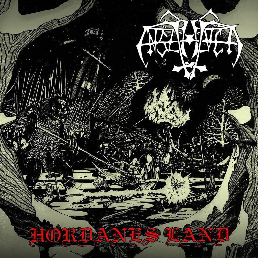 the album cover for Enslaved - Hordanes Land