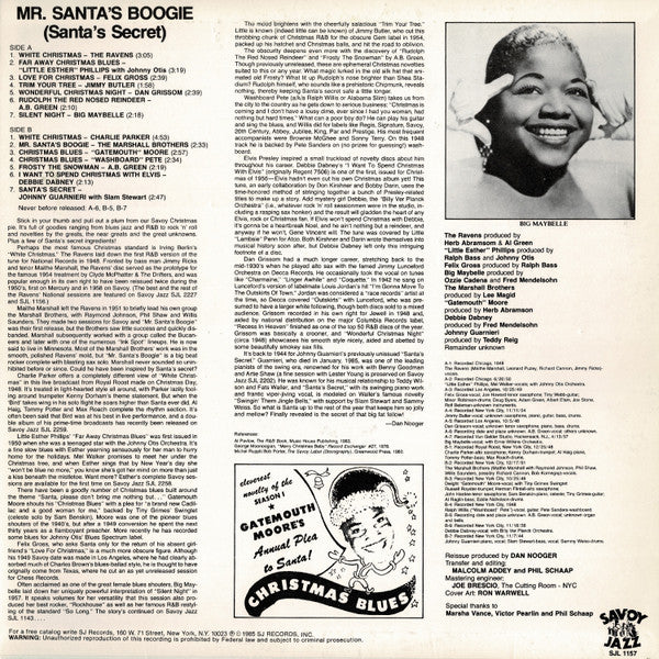 Various : Mr. Santa's Boogie (Santa's Secret) (LP, Comp)