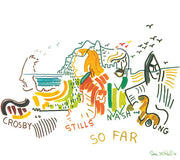 the album cover for Crosby, Stills, Nash & Young - So Far [LP]