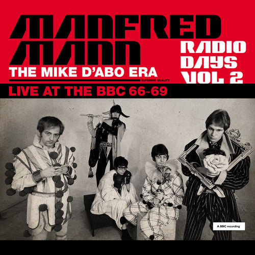 the album cover for Manfred Mann - Radio Days Vol. 2: Live At The Bbc 1966-69
