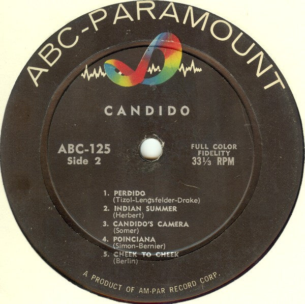 Candido Featuring Al Cohn : Candido (LP, Album)