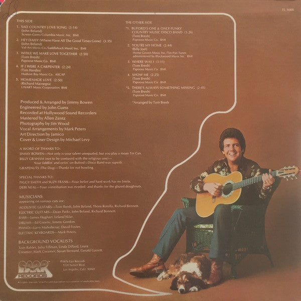 Tom Bresh : Homemade Love (LP, Album)