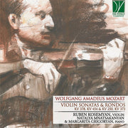 the album cover for Mozart / Ruben Kosemyan - Mozart: Violin Sonatas & Rondos