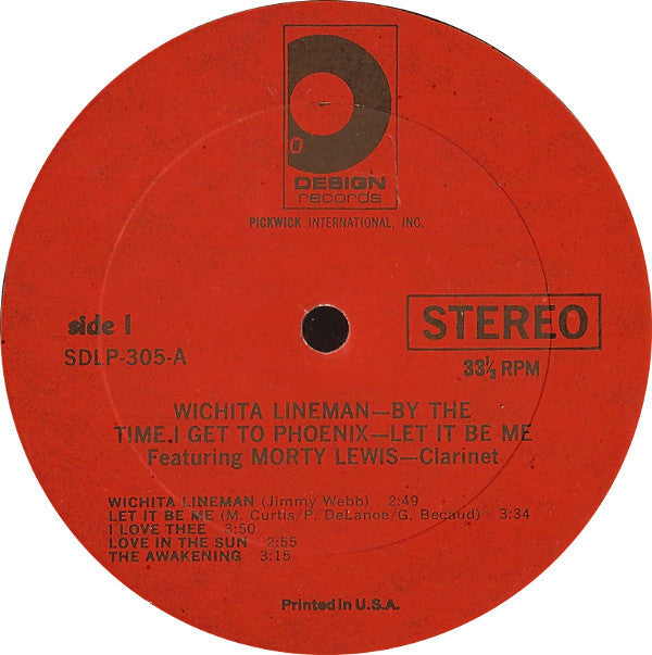 Morty Lewis : Wichita Lineman (LP)