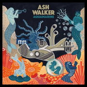 the album cover for Ash Walker - Aquamarine [Colored Vinyl] [Indie Exclusive]