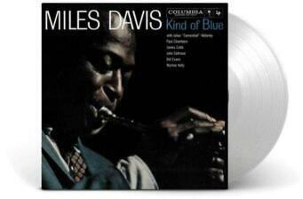 the album cover for Miles Davis - Kind Of Blue [Clear Vinyl]