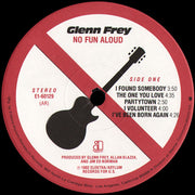 Glenn Frey : No Fun Aloud (LP, Album, AR )