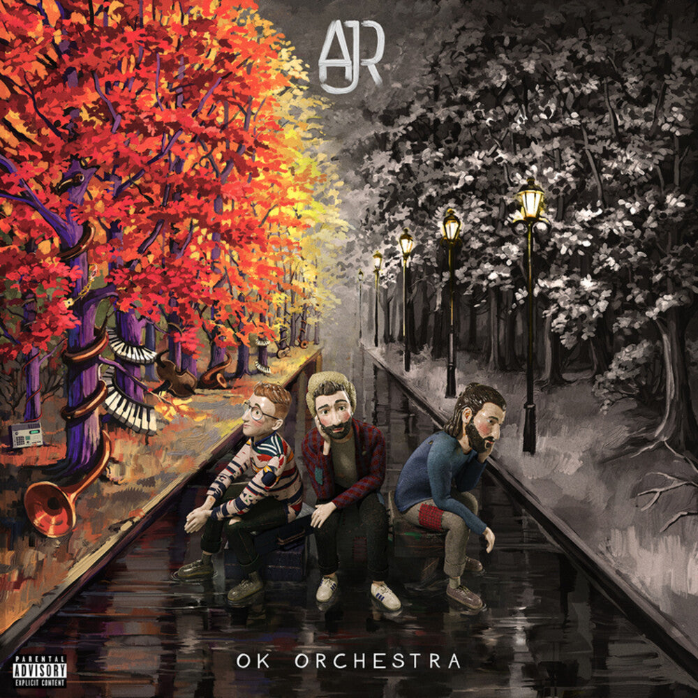 the album cover for AJR - Ok Orchestra