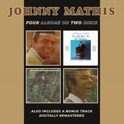 the album cover for Johnny Mathis - People / Give Me Your Love For Christmas / The Impossible Dream / LoveTheme From Romeo & Juliet (A Time For Us)