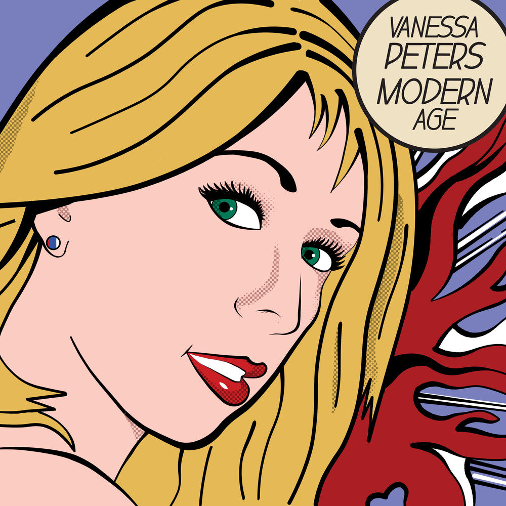 the album cover for Vanessa Peters - Modern Age