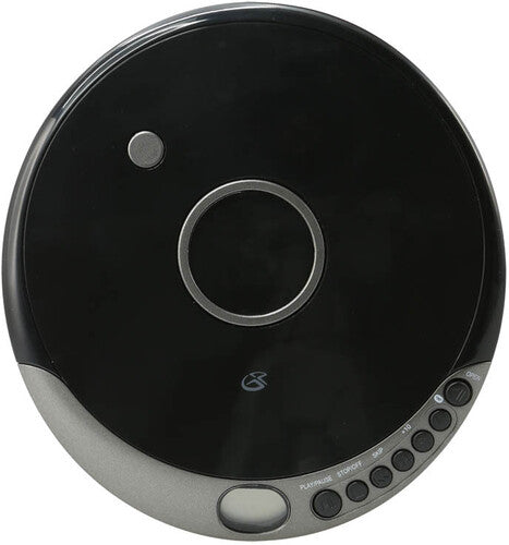 GPX PCB319B Bluetooth Wireless Personal CD Player -(Black/Silver)