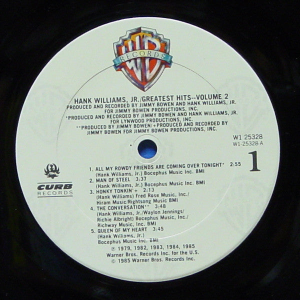 Hank Williams Jr. : Greatest Hits - Volume 2 (LP, Comp)