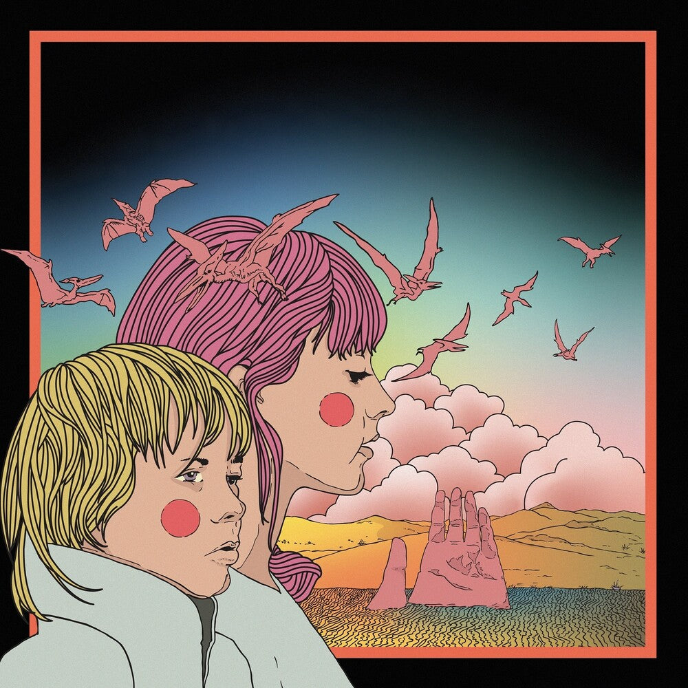 the album cover for Starfucker (STRFKR) - Reptilians: 10-Year Anniversary Edition [Clear Emerald & Clear Pink 2LP]