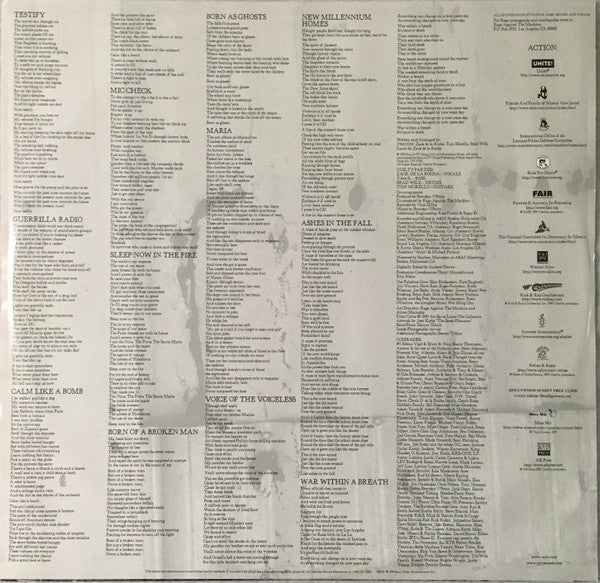 Rage Against The Machine : The Battle Of Los Angeles (LP, Album)