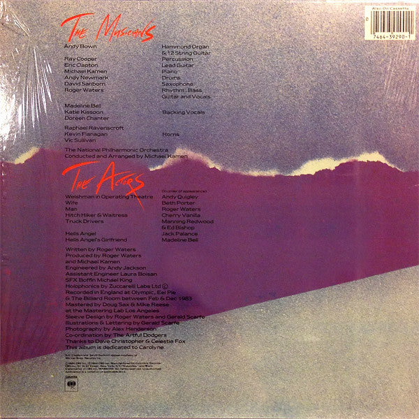 Roger Waters : The Pros And Cons Of Hitch Hiking (LP, Album, RE, Cen)