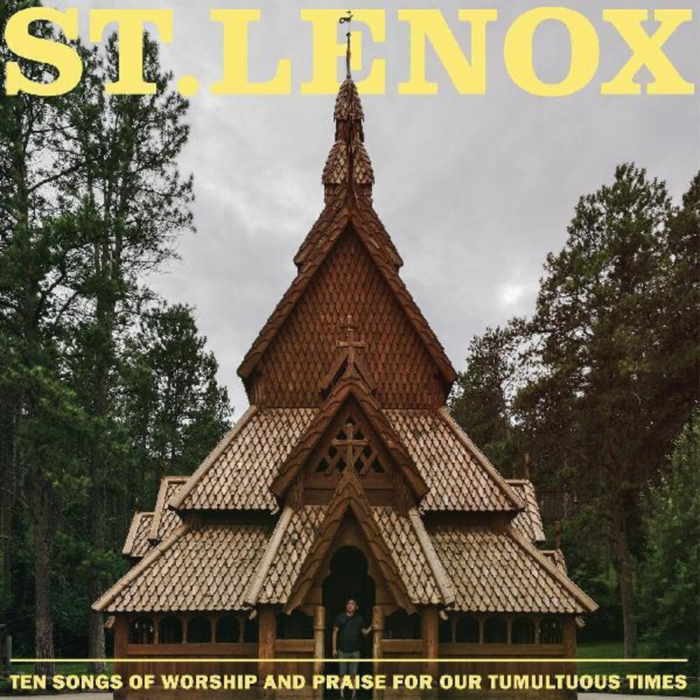 the album cover for St. Lenox - Ten Songs Of Worship And Praise For Our Tumultuous