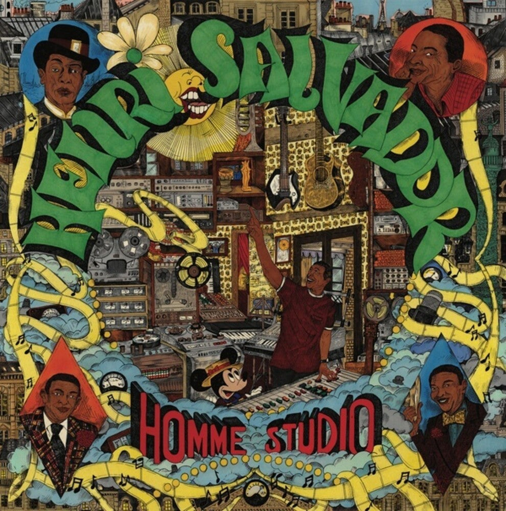 the album cover for Henri Salvador - Homme Studio