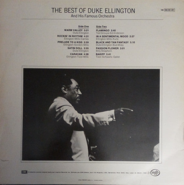 Duke Ellington : The Best Of Duke Ellington And His Famous Orchestra (LP, Comp, RE)