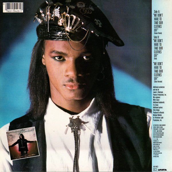 Jermaine Stewart : We Don't Have To Take Our Clothes Off (12", Promo)