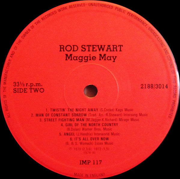 Rod Stewart : Maggie May (LP, Comp)