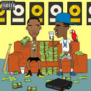 the album cover for Young Dolph / Key Glock - Dum & Dummer 2