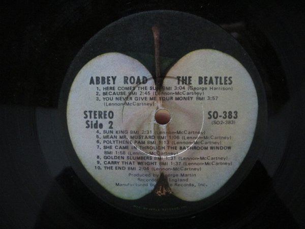 The Beatles : Abbey Road (LP, Album, Jac)