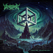 the album cover for Wizardthrone - Hypercube Necrodimensions