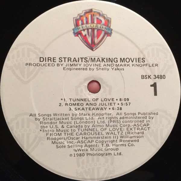 Dire Straits : Making Movies (LP, Album, RE, RP, Eur)
