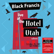 the album cover for Black Francis - Live At The Hotel Utah Saloon (Ofgv) (Red) (Uk)