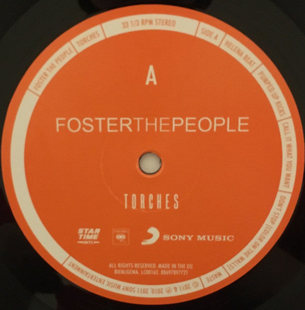 Foster The People : Torches (LP, Album, 180)