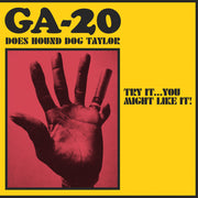 the album cover for GA-20 - Does Hound Dog Taylor [LP]