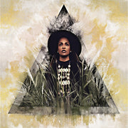 the album cover for Sa-Roc - Sharecropper's Daughter (Bonus Vinyl) (Blk) [Colored Vinyl]