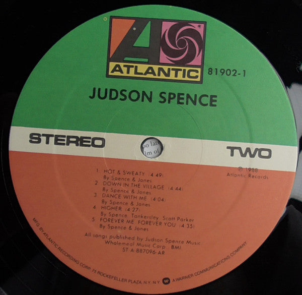Judson Spence : Judson Spence (LP, Album)