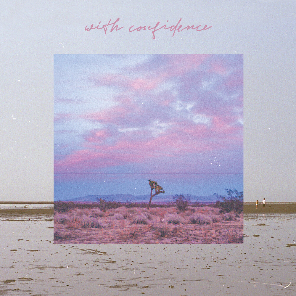 the album cover for With Confidence - With Confidence [Indie Exclusive Limited Edition Translucent Blue LP]