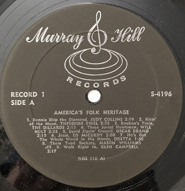 Various : America's Folk Heritage (6xLP, Comp + Box)