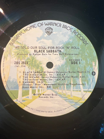 Black Sabbath : We Sold Our Soul For Rock 'N' Roll (2xLP, Comp, San)