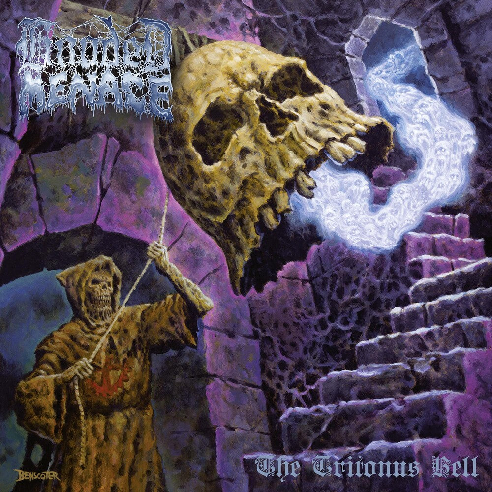 the album cover for Hooded Menace - Tritonus Bell (Gate) [Limited Edition]