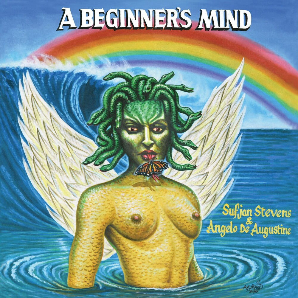 the album cover for Sufjan Stevens & Angelo De Augustine - A Beginner's Mind [LP]
