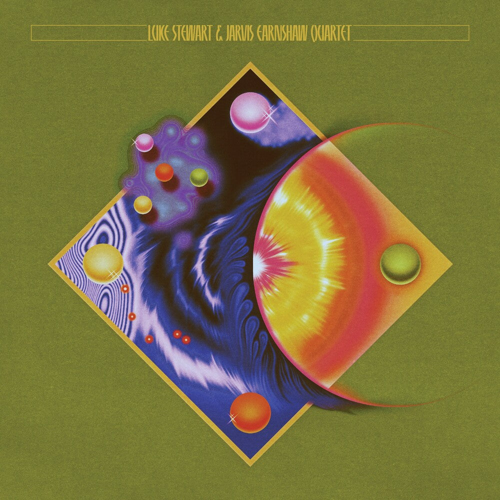 the album cover for Luke Stewart & Jarvis Earnshaw Quartet - Luke Stewart & Jarvis Earnshaw Quartet [LP]